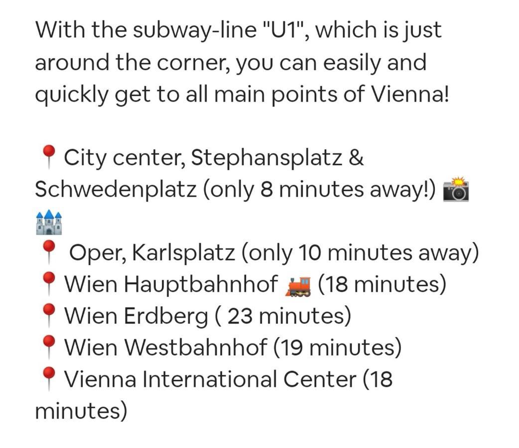Center ! 3 Stops Away From The Center Of Vienna! מראה חיצוני תמונה